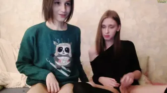 alice_unique Slender lady with a tattoo shows her charms