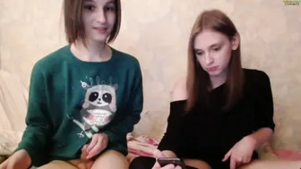 alice_unique Slender lady with a tattoo shows her charms