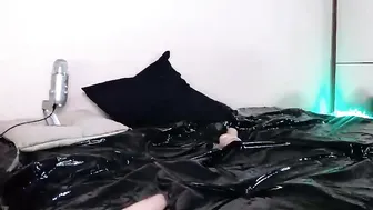 LADYCharmer Shy fan shows shaved cunt