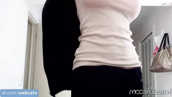 Kateelife sweet fingering in the bathroom