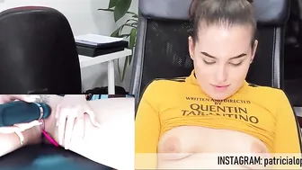 spanishcouple Black haired bitch shows her boobs