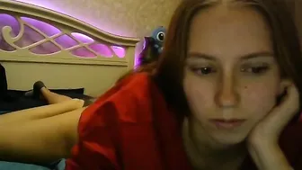 pingv playing with her ass