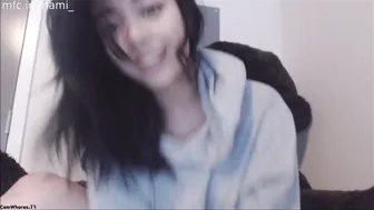 Nami Busty babe twirls big ass