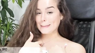 spanishcouple Attractive bitch kneads juicy milking