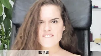 spanishcouple Attractive bitch kneads juicy milking