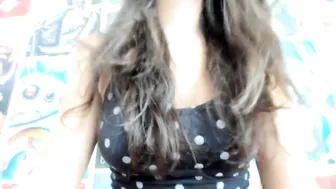 crazyloli12 showed pussy on the street