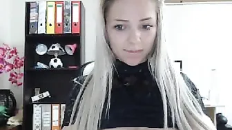 PureDoll Hot bitch sucks dildos