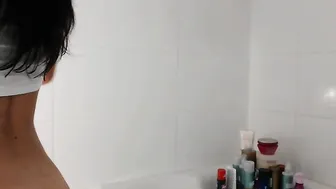 AstekAngel Cute slut caresses the vagina with fingers