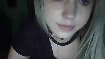 Secret18slaveanon Gorgeous sex bomb caresses sex lips