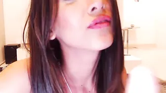 Paula_Fer Charming slut fingering anus with a sex toy