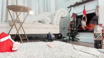 BdayGiaTeam Cute female fucks cunt with phallus