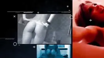 illicit69 Busty slut caresses shaved pussy