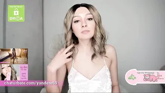 yandere69 sticks a toy in the ass