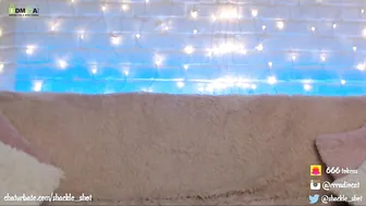 shackle_shot Beautiful woman caresses natural breasts