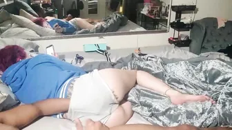 fthat Moving babe effectively spinning in front of the webcam