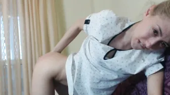 aneshereforu Lustful woman fucks vagina with phallus