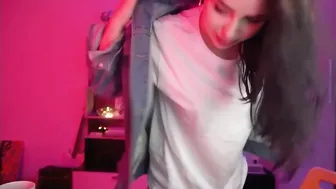 sweetariaa A cool lady is dancing a striptease slowly