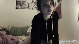 Indigowhite Appetizing slut work with  pussy