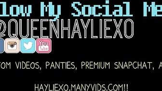 hayliexo gets squirt orgasm