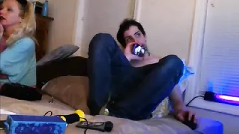 imsoychingon Gorgeous prostitute caresses shaved cunt