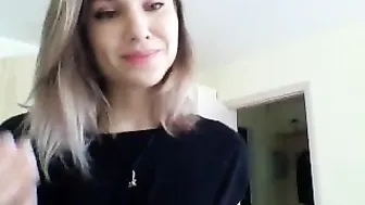 worthlsswhore Naughty young lady fucks with sex machine