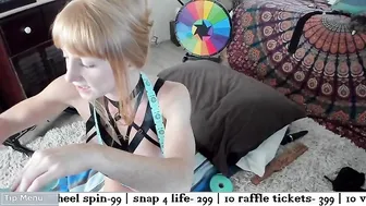 littlegingertwat whore lady with a tattoo shows her charms