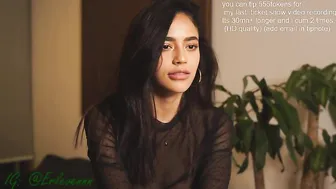 everlenn Sweet lady caresses rubber penis