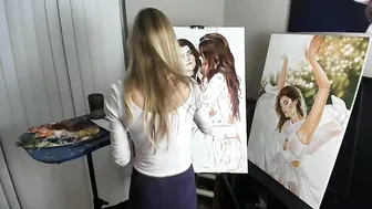 cutiepainter Cute Passion Masturbates Shaved Holes