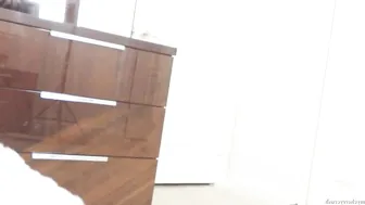 MyCherryCrush Cute slut gently masturbates cunt