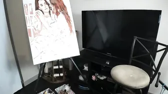 cutiepainter Vicious trash masturbates vagina