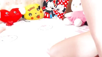 your_little_asian_secret Busty female pleases herself with sex toy