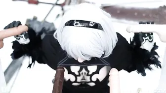 Lana Rain Crazy chick caresses natural tits