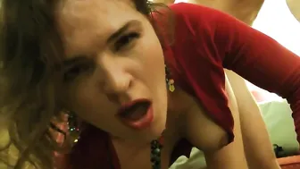 Krissy Lynn Attractive slut dancing striptease