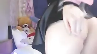 blondelashes19 Shy doll fucks pussy with dildos