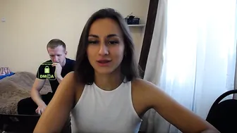 dennyandlolly jerking on a chair