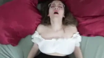 Amadani pulling hair down