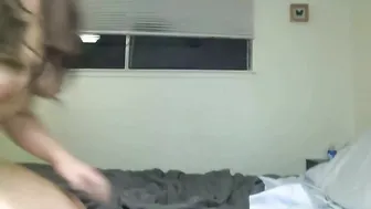 emma_and_adam White-haired bitch masturbates her pussy with a phallus