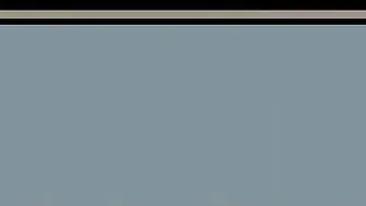 Wolfie Girl Dark haired babe digging with sex machine