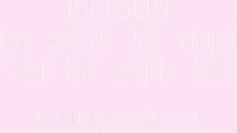 Alisonxo whore chick masturbates shaved pussy