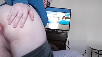 Ivymaedme slut female fucks both holes
