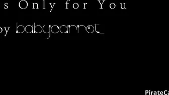 BabyCarrot sensual masturbation