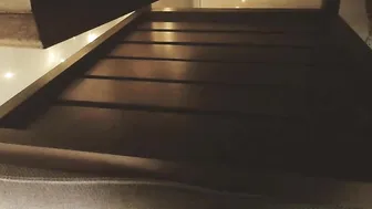 sluttypotato Blonde slut twirls elastic booty