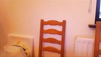 Sxphia4 caresses the clitoris under the table