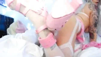 Baby Metal Busty prostitute fucks wet holes