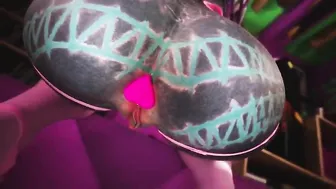 Anuskatzz Sweet little thing wags elastic booty