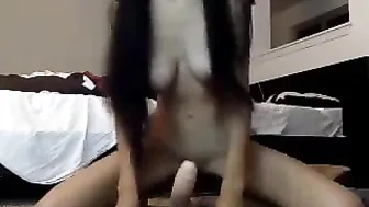 delightfulhug Big breasted bitch gently caresses her cunt