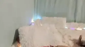 milanashka with a toy