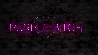 Purple_bitch Cute with pigtails jumps on sex toy