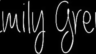 Emily Grey Busty slut strips on camera