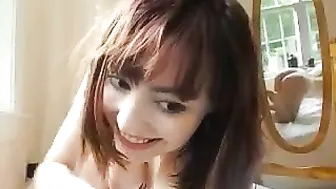 nataliagrey  Charming confused girlfriend fucks holes